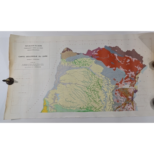 108 - Collection of Mid–Late 20th Century Geological Maps 

A group of mid–late 20th century printed geolo... 