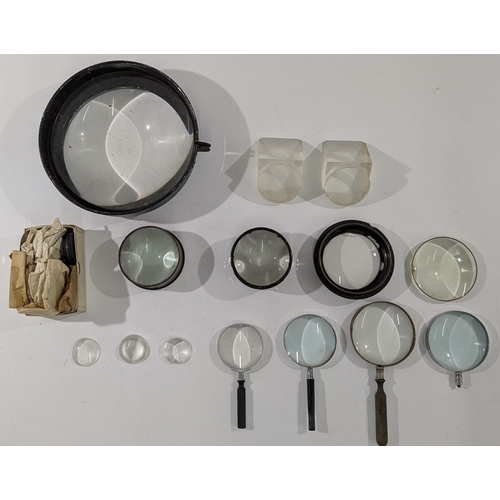 Optical & Scientific Glassware Assortment A mixed lot of antique and ...