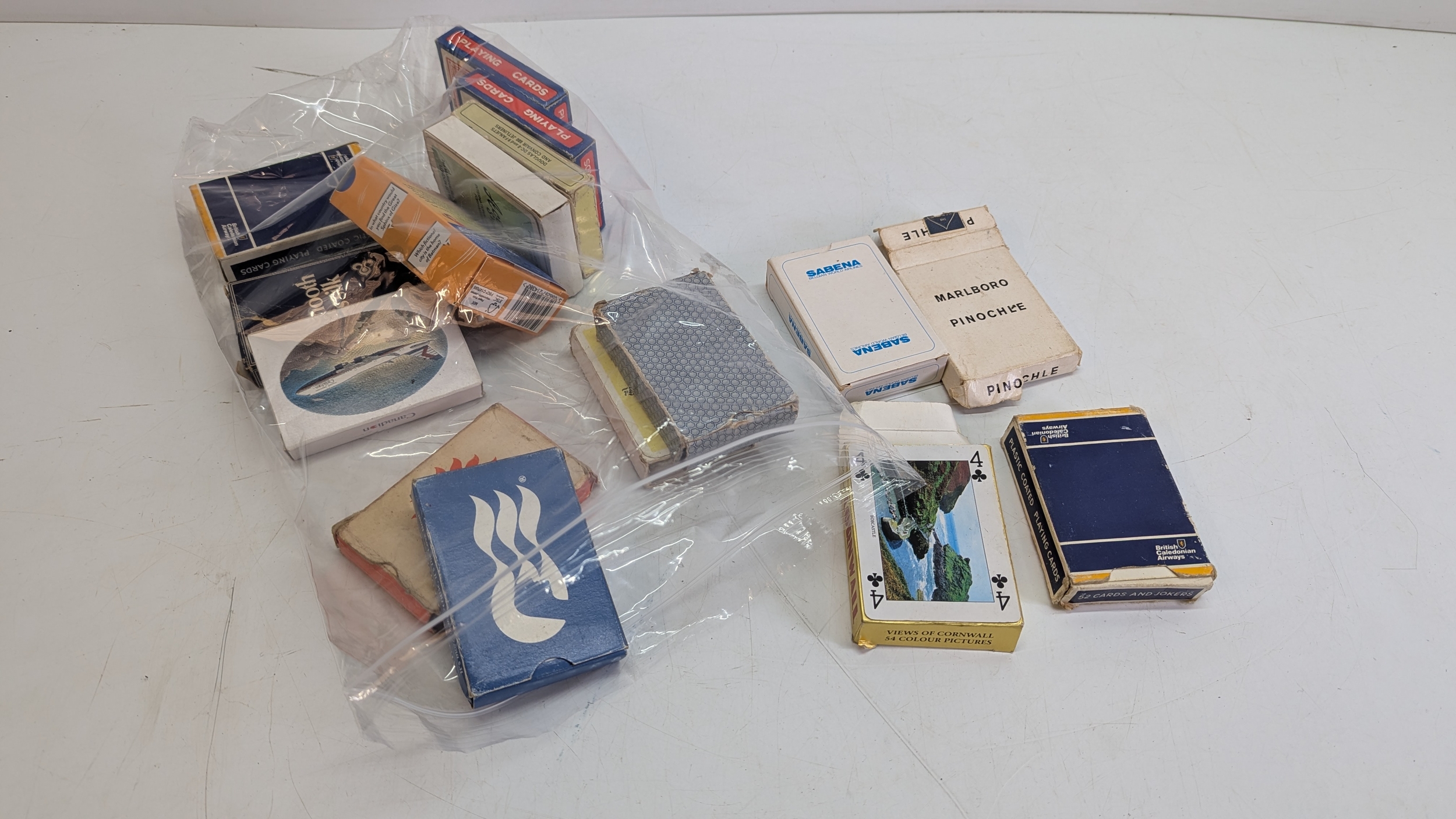 Collection of Playing Cards and Travel Card Packs A mixed group of ...