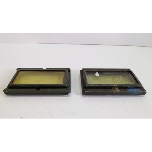 Pair of Military Vehicle Vision Blocks / Viewing Ports (2nd set) A pair ...