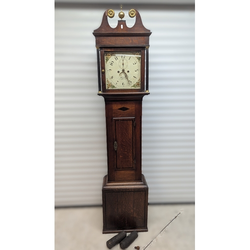 21 - Early 19th Century Eight-Day Longcase Clock by Oram of Castle Cary, Somerset

An early 19th century ... 