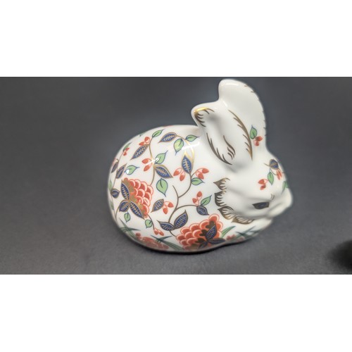 Collection of Six Royal Crown Derby Animal Paperweights Comprising