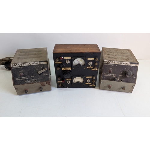 16 - Vintage Bassett-Lowke O Gauge Model Railway Speed Controllers and Twin Control Unit (3)

Two British... 