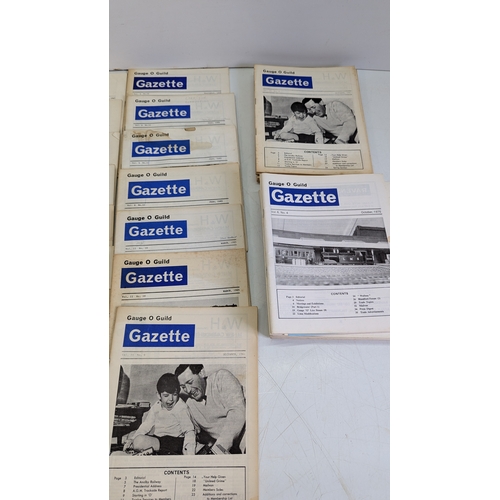 20 - Vintage Gauge O Guild Gazette Magazines, Large Collection

A substantial collection of Gauge O Guild... 