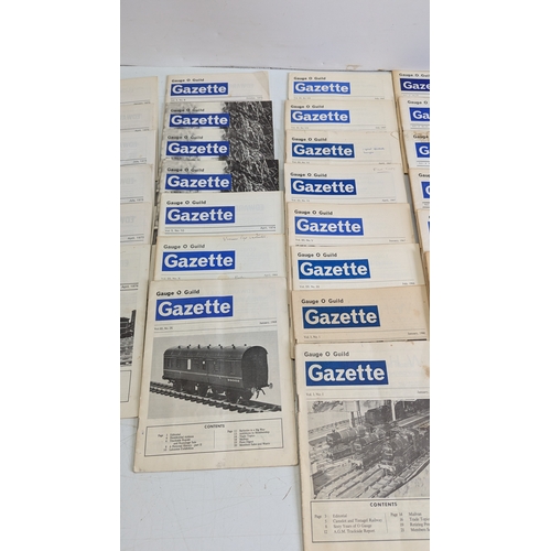 20 - Vintage Gauge O Guild Gazette Magazines, Large Collection

A substantial collection of Gauge O Guild... 