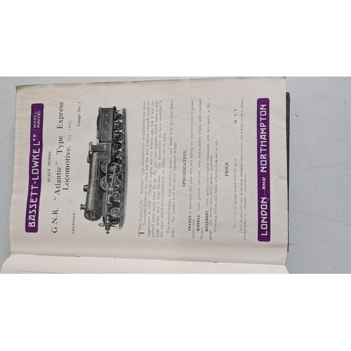 19 - Vintage Bassett-Lowke Catalogue Album and Railway Reference Books (5)

Including an early 20th-centu... 