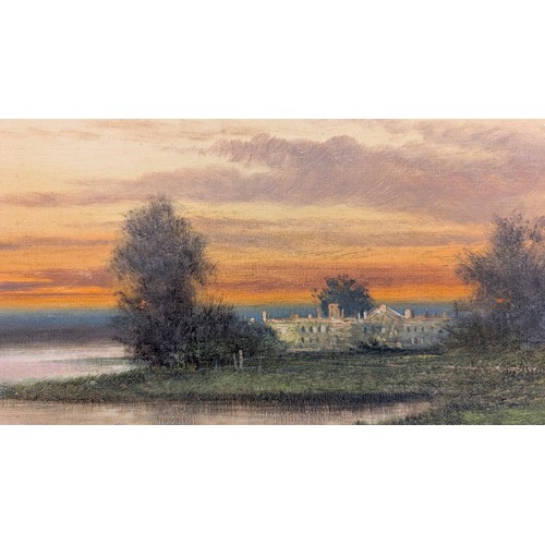 2 - MARK WILLIAM FISHER RA (AMERICAN/BRITISH, 1841–1923) Marlow Meadows, circa 1888

Oil on canvas, depi... 