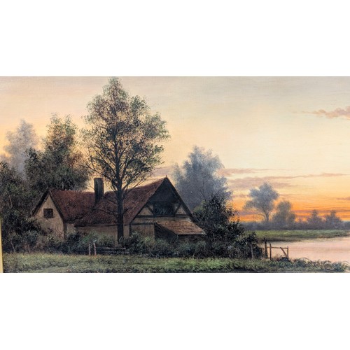 2 - MARK WILLIAM FISHER RA (AMERICAN/BRITISH, 1841–1923) Marlow Meadows, circa 1888

Oil on canvas, depi... 
