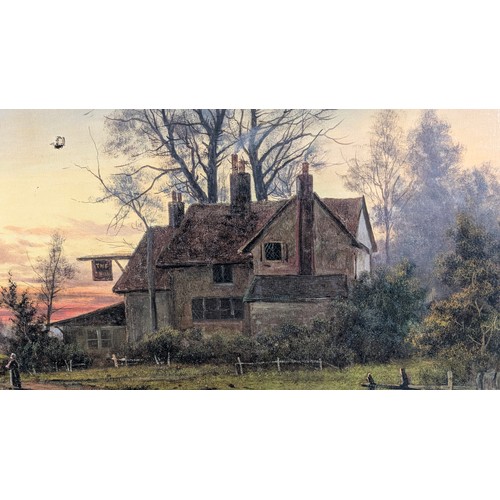 3 - MARK WILLIAM FISHER RA (AMERICAN/BRITISH, 1841–1923) The Crow

Oil on canvas, depicting a secluded c... 