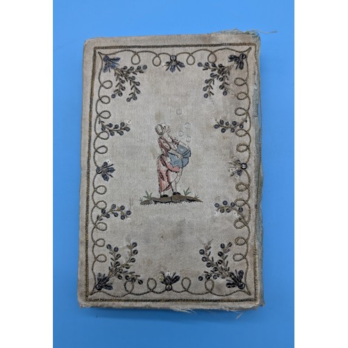 6 - VENICE – RARE 18TH CENTURY EMBROIDERED SILK BINDING – PROTOGIORNALE, 1797

Protogiornale per l'Anno ... 
