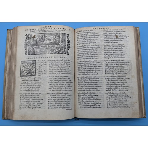 7 - ARIOSTO (LUDOVICO) – ORLANDO FURIOSO, VENICE, GABRIEL GIOLITO DE FERRARI, 1551 – ILLUSTRATED RENAISS... 