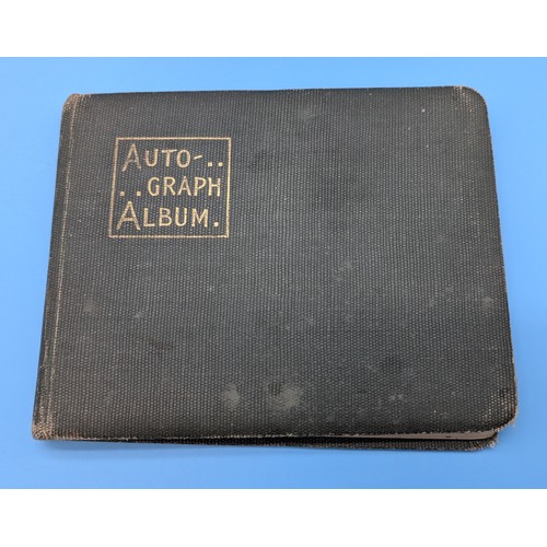 11 - FIRST WORLD WAR ERA AUTOGRAPH & SKETCH ALBUM, c.1913–1916

An interesting early 20th-century autogra... 