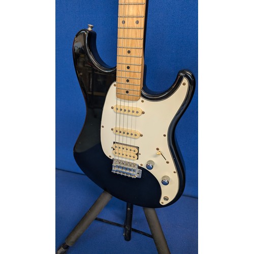 136 - Ibanez Blazer Series ‘Custom Made’ HSS electric guitar and Hercules Stand

Circa 1990s, Stratocaster... 