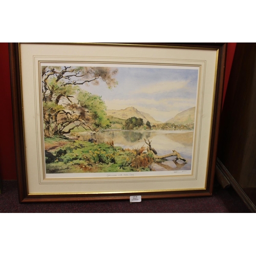 59 - 1x Grassmere at helm crag print by  dremott no glass in frame