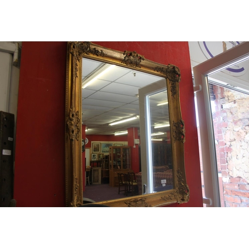 28 - 1 x large gilt framed hall mirror