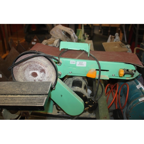 45 - 1 x tooltech disc and belt sander