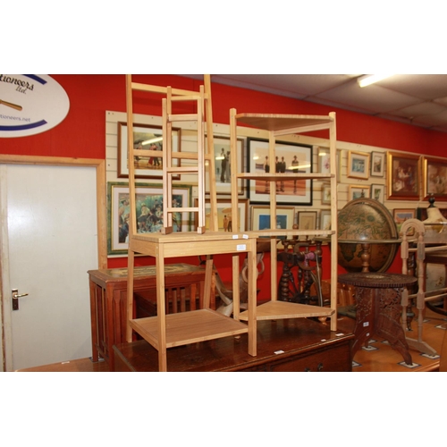 107 - 3 x various wooden storage units