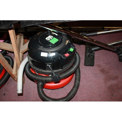 30 - 1 x numatic Henry hoover with pipe and attachment w/o