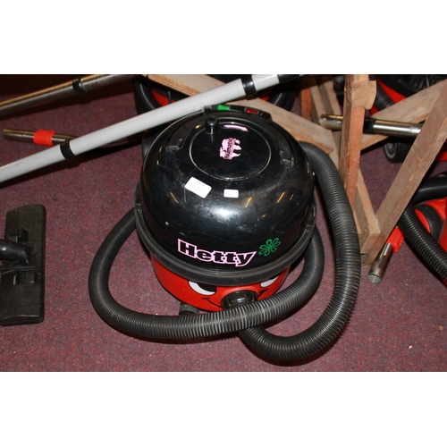 33 - 1 x Henry numatic hoover with pipe and attachments w/o