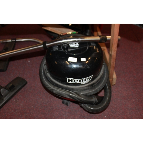 35 - 1 x Henry numatic hoover with pipe and attachments w/o