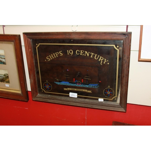 75 - 1 x the scotia ships of the 19th century mirror