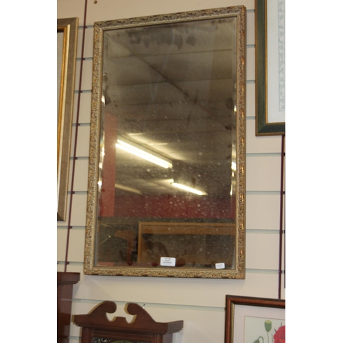 106 - 1 x 1950s wall mirror