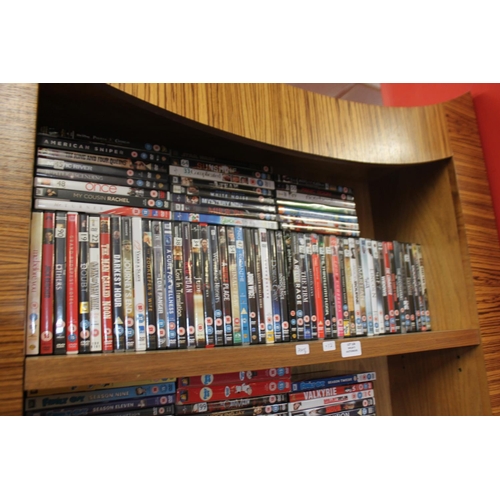 126 - 72 x various genre dvds