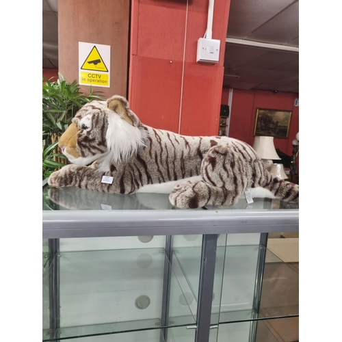 227 - 1 x large stuffed tiger toy