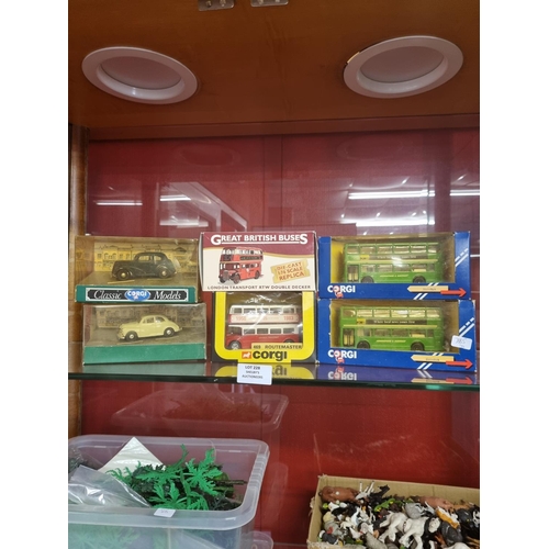 228 - 6 x boxed die cast models