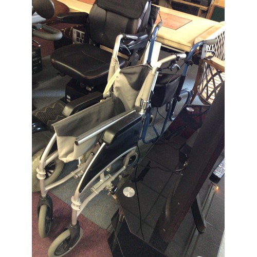 26 - 1 x enigma wheelchair with disability walking seat