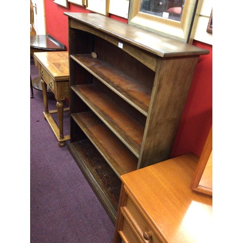 44 - 1 x mahogany 1960s bookcase