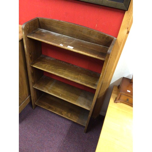 53 - 1 x small oak bookcase