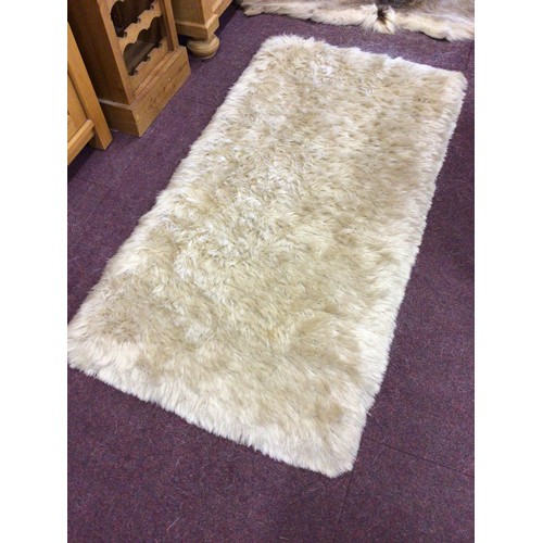 1 x skelmet rug pure mohair pile