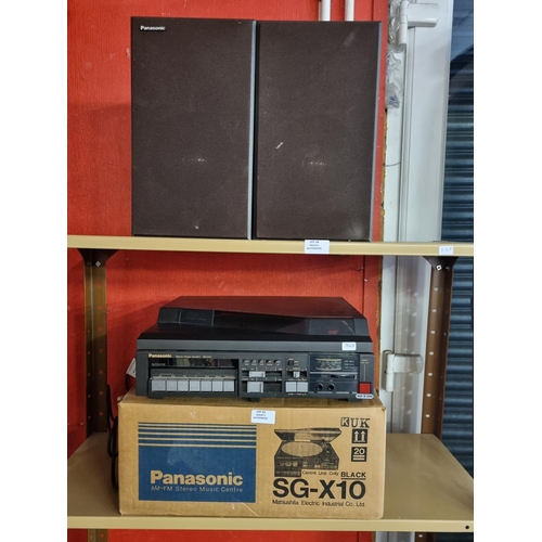 15 - 1 x Panasonic sgx10 stereo music Center...