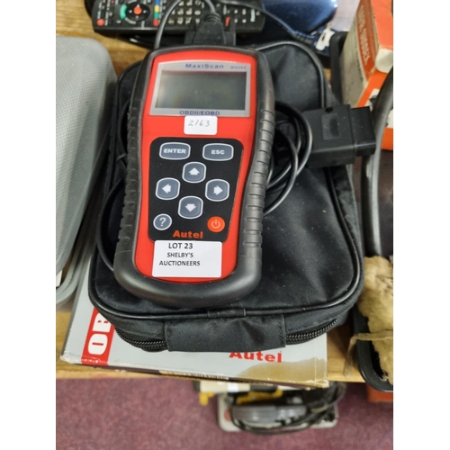 23 - 1 x acutely maxi scan vehicle code reader