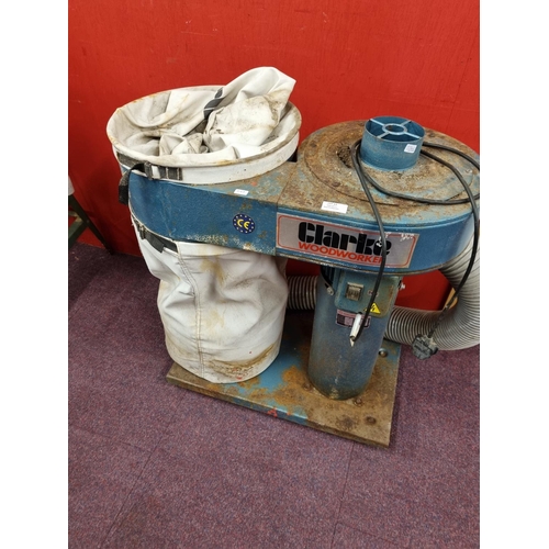 63 - 1 x Clarke dust chipping extractor in working order