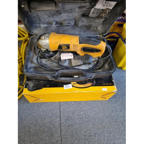 35 - 1 x jcb angle grinder with box not new