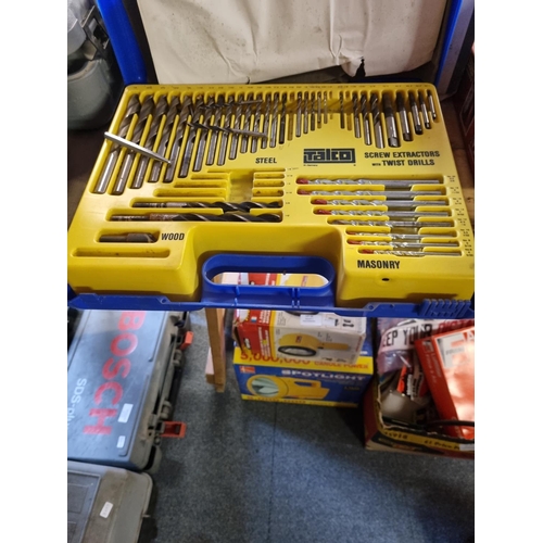 49 - 1 x boxed set of talco wood boring bits