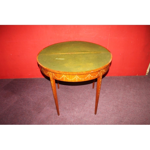 20 - 1 x french 1930 s painted decorative card table