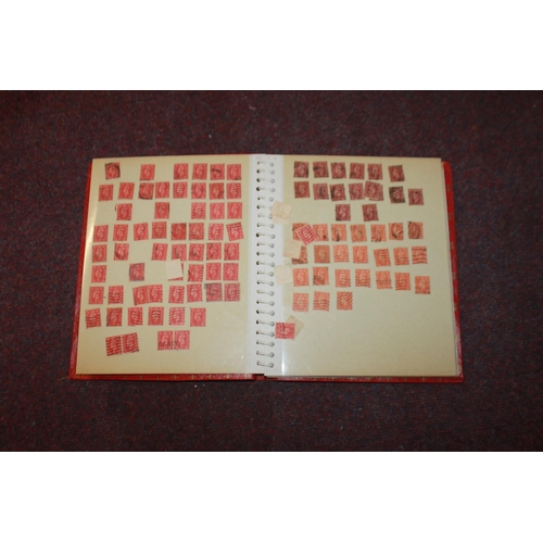 296 - 1 x stamp album containing British single stamps various dates