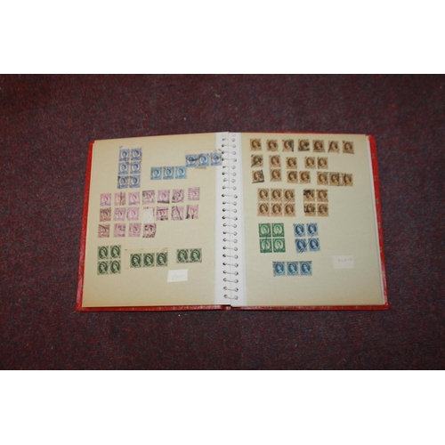 296 - 1 x stamp album containing British single stamps various dates