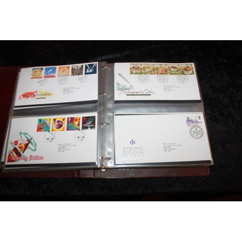 297 - Royal Mail first day cover album containing first day covers 1992 onwards