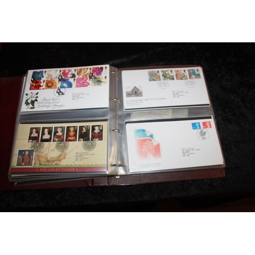 297 - Royal Mail first day cover album containing first day covers 1992 onwards