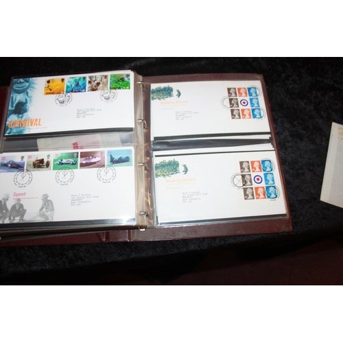 297 - Royal Mail first day cover album containing first day covers 1992 onwards