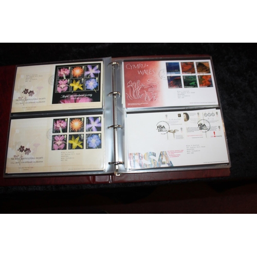 298 - 1 x Royal Mail first day cover album containing first day covers 2002