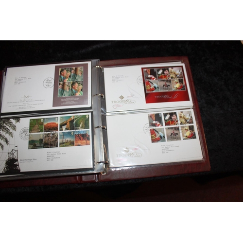 298 - 1 x Royal Mail first day cover album containing first day covers 2002