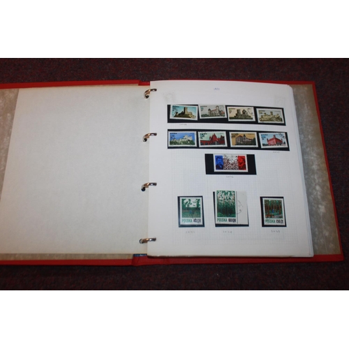 302 - 1 x album containing stamps Poland 1971 -1979