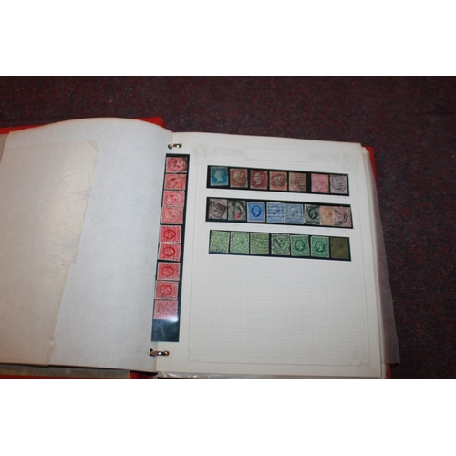 303 - q x album containing British stamps from 1887-1976