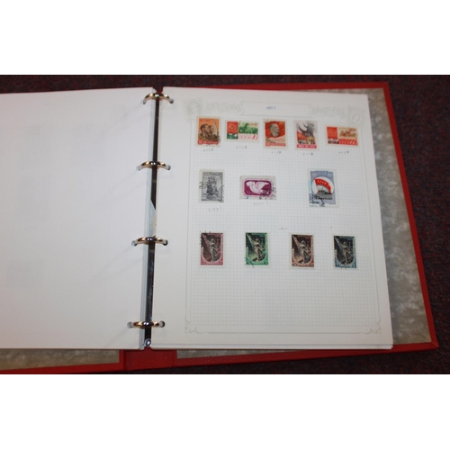 305 - 1 x stamp album containing Russian stamps 1882 -1974