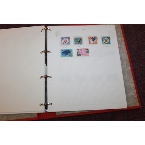 305 - 1 x stamp album containing Russian stamps 1882 -1974